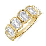 Bezel Diamond Mosaic Ring