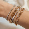 Jumbo Link Diamond Bracelet