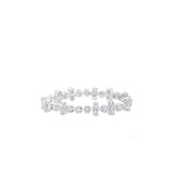 Rose Stackable Faux Diamond Circle Eternity Ring