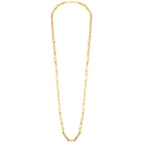 Gold Plated Link Chain Necklace