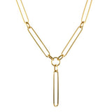 Yellow Gold Small Open Link Enhancer